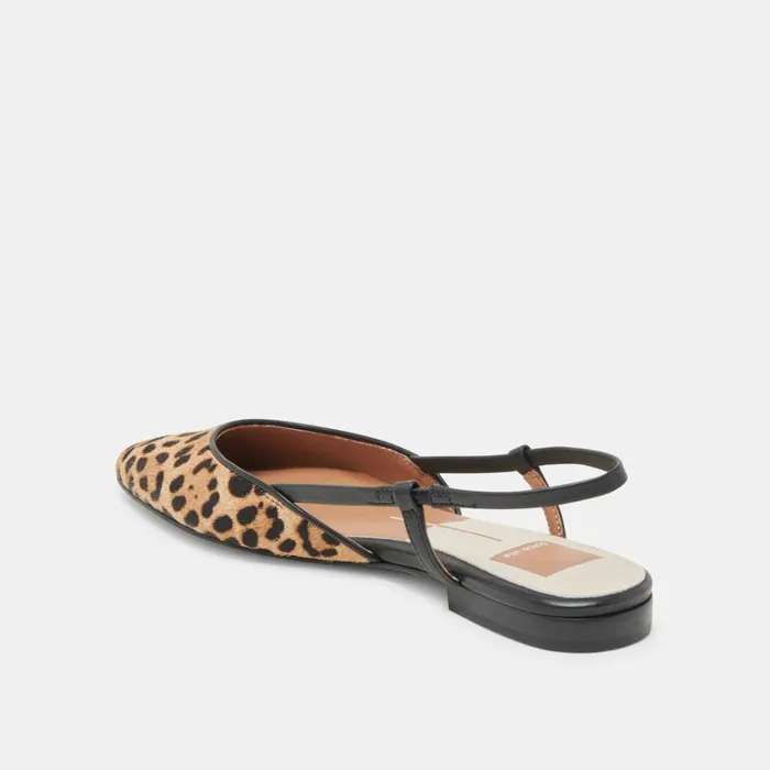 Flats and Loafers Women Dolce Vita Narah Flats Leopard Calf Hair