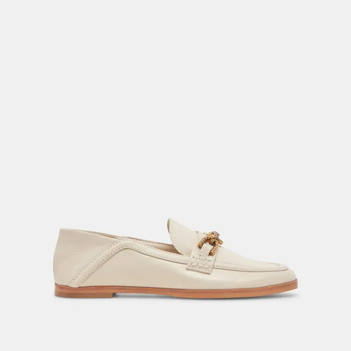 Flats and Loafers Women Dolce Vita Reign Flats Ivory Leather