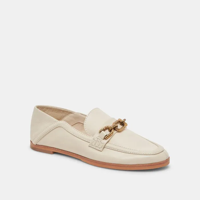 Flats and Loafers Women Dolce Vita Reign Flats Ivory Leather