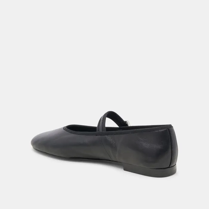 Flats and Loafers Women Dolce Vita Roslyn Ballet Flats Black Leather