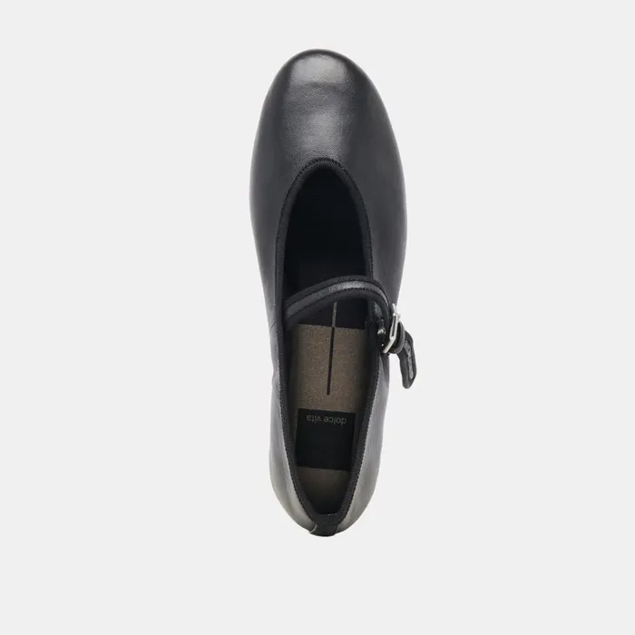 Flats and Loafers Women Dolce Vita Roslyn Ballet Flats Black Leather