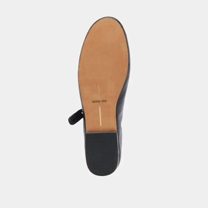 Flats and Loafers Women Dolce Vita Roslyn Ballet Flats Black Leather