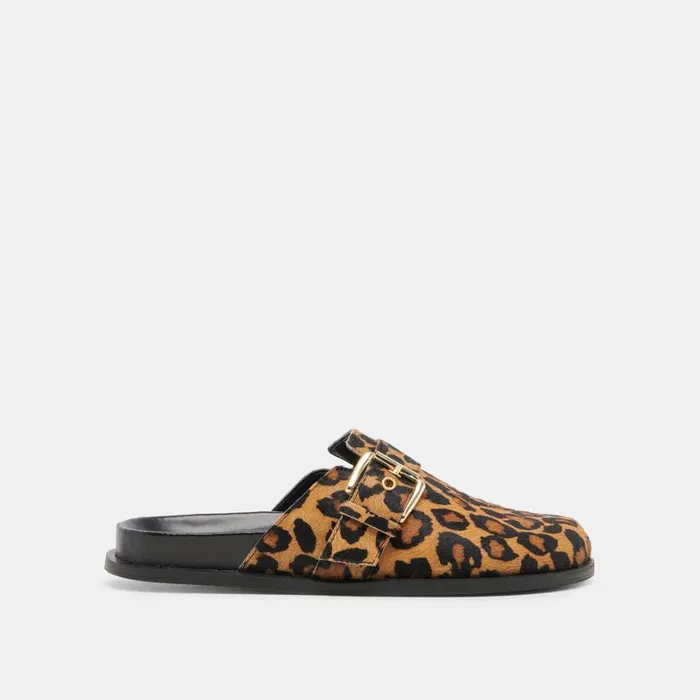 Flats and Loafers Women Dolce Vita Sunday Flats Leopard Calf Hair