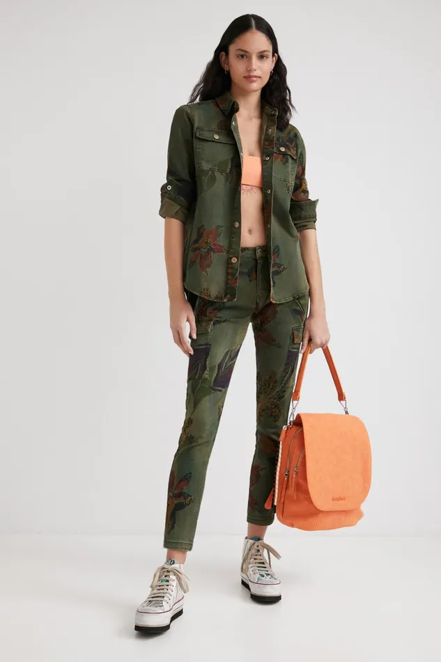 Floral Shirt Women Desigual Tops and Shirts