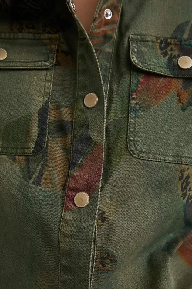 Floral Shirt Women Desigual Tops and Shirts