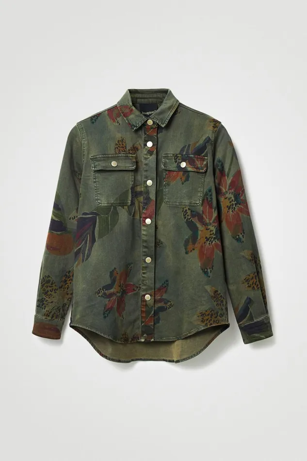 Floral Shirt Women Desigual Tops and Shirts