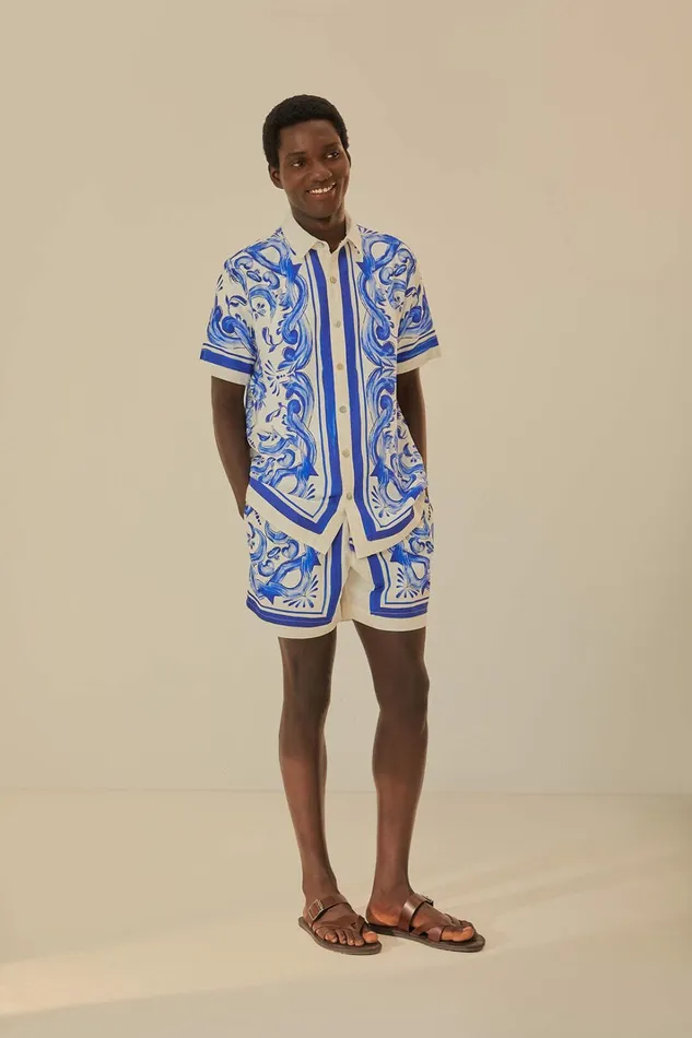 Garden Tiles Shorts Women FARM Rio Shorts