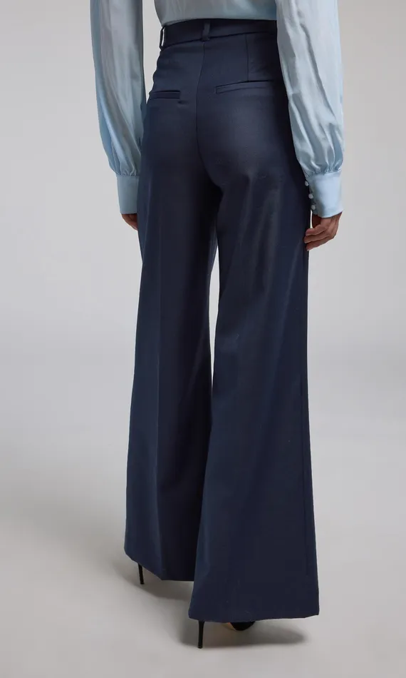 Generation Love Clothing Pants Women ALEXIA SUITING PANTS Navy