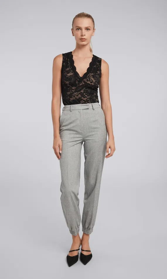 Generation Love Clothing Pants Women Nico Suiting Jogger Grey