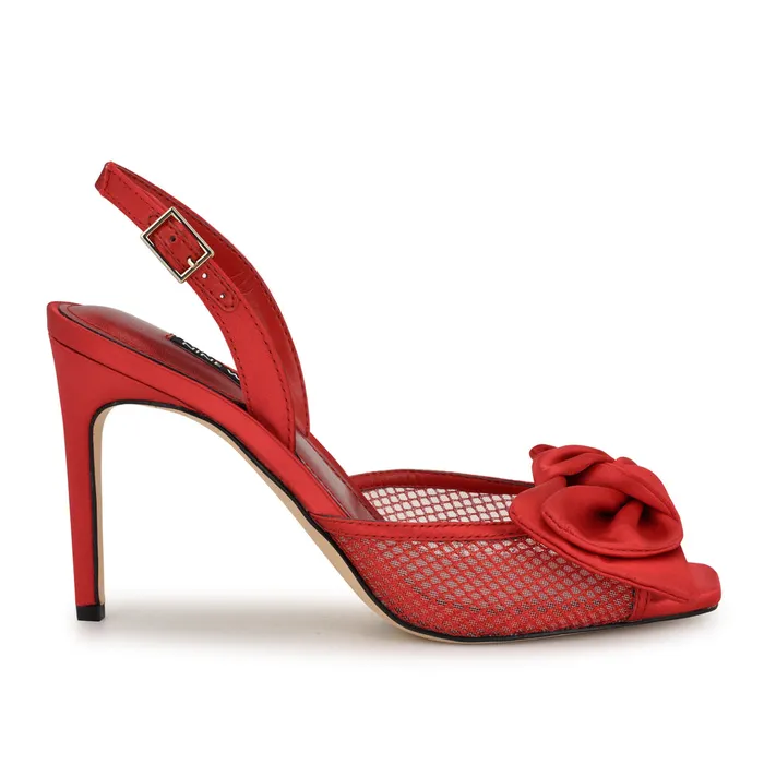 Gergia Bow Slingback Sandals