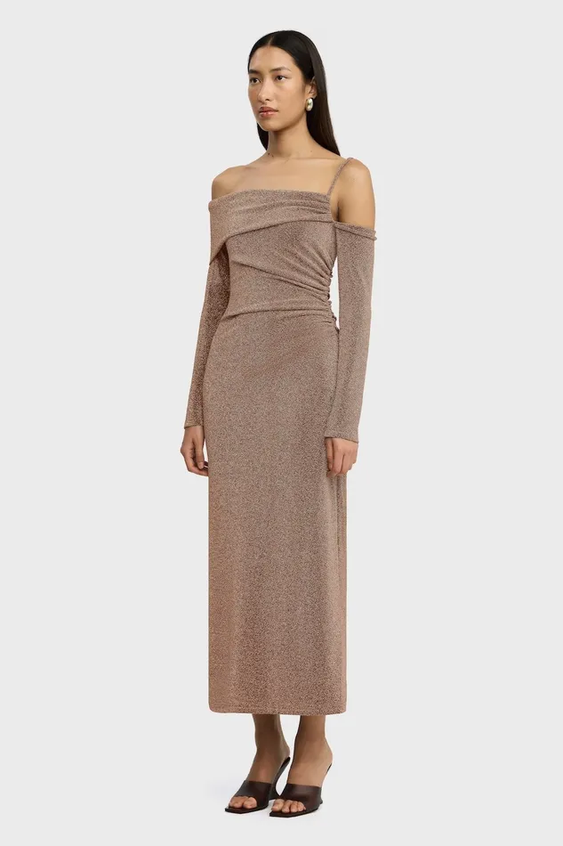GIA LONG SLEEVE MIDI DRESS GIA LONG SLEEVE MIDI DRESS