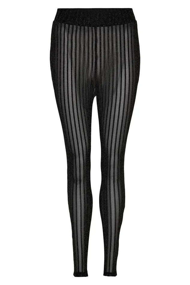 GIANA MESH LEGGIN 15409 999 Black 999 Women IN FRONT PANTS