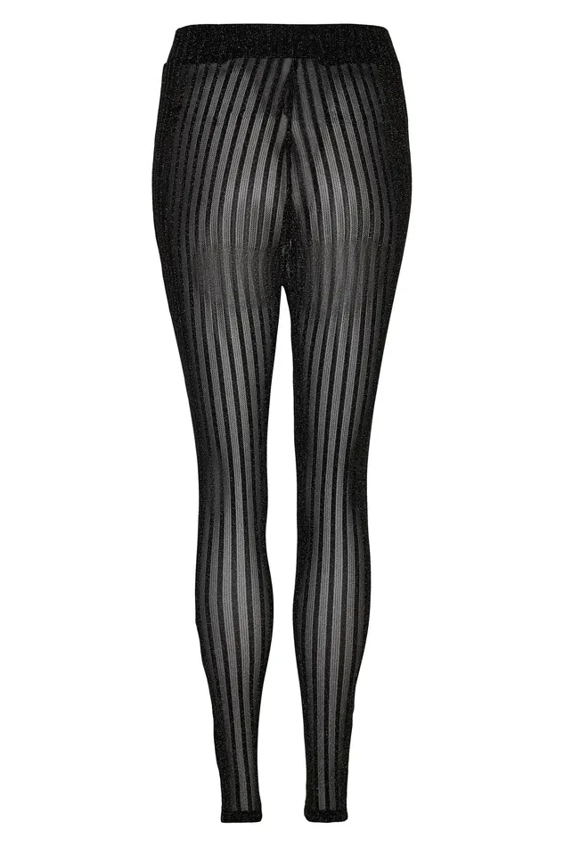 GIANA MESH LEGGIN 15409 999 Black 999 Women IN FRONT PANTS