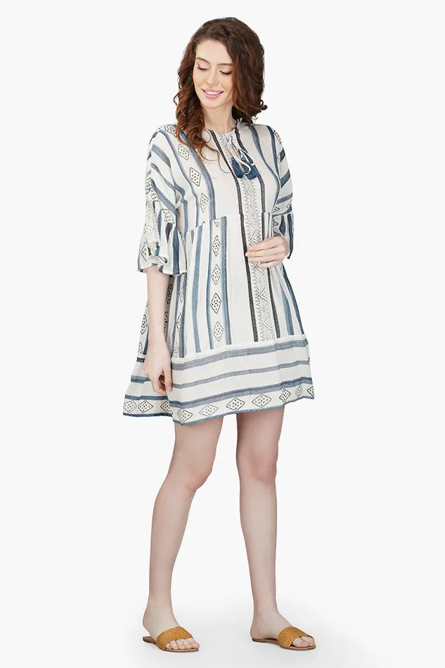 Gianna Striped Short Dress Gianna Striped Short Dress