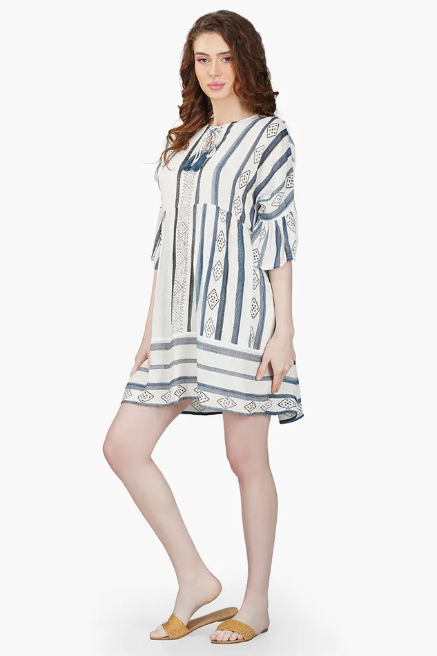 Gianna Striped Short Dress Gianna Striped Short Dress