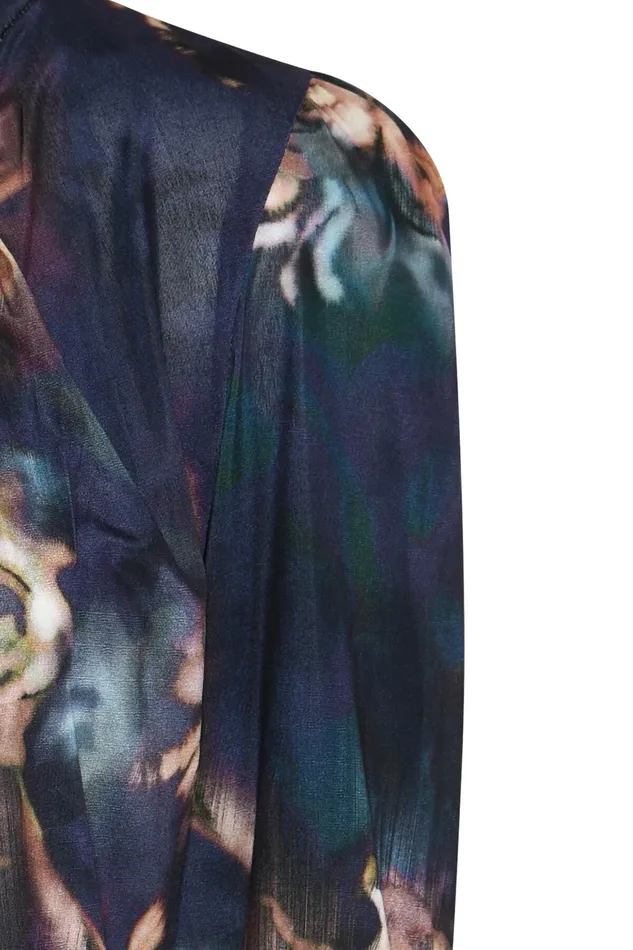 GRAZIA BLOUSE 16477 501 Blue 501 Women IN FRONT BLOUSES SHIRTS