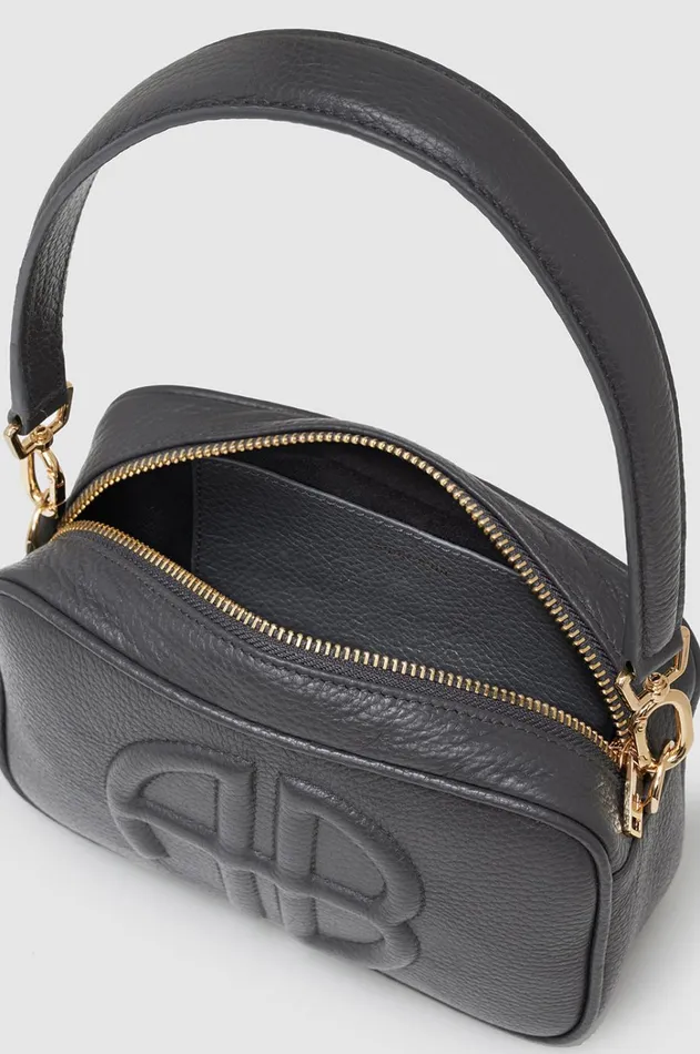 Handbags Women ANINE BING Lili Bag 8211 Grey Pebbled