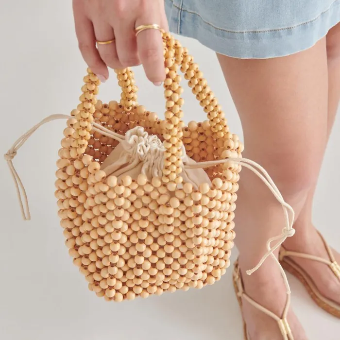 Handbags Women Dolce Vita Bess Handbag Natural Wood