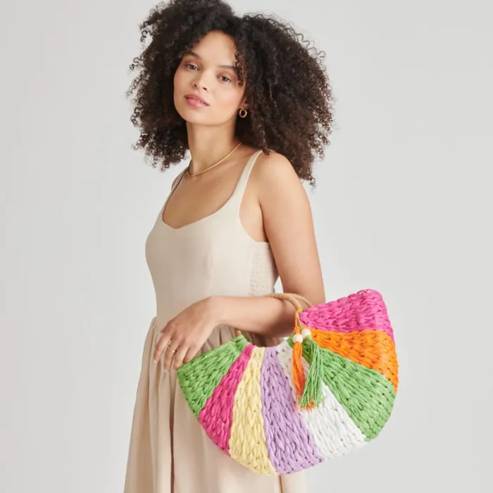 Handbags Women Dolce Vita Estelle Handbag Multi Raffia