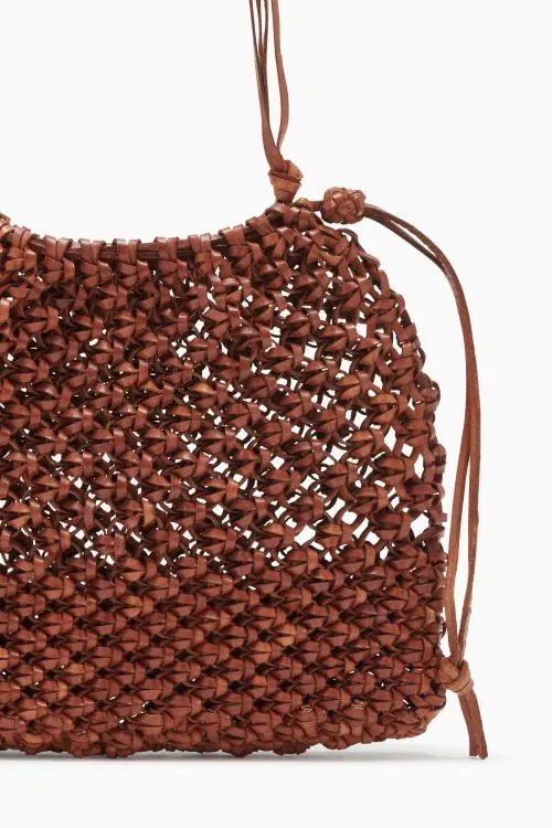 Handbags Women Ulla Johnson Tulia Knotted Crossbody Pecan Brown Handbags Women Ulla Johnson Tulia Knotted Crossbody Pecan Brown