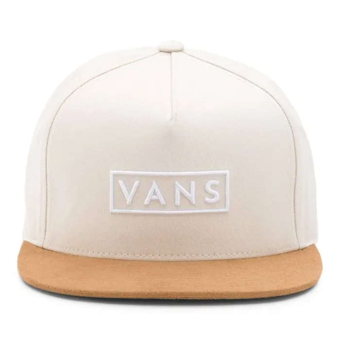 Hats and Beanies Easy Box Snapback Hat Antique WhiteSuede Vans Men