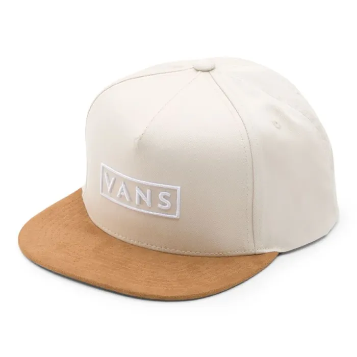 Hats and Beanies Easy Box Snapback Hat Antique WhiteSuede Vans Men Hats and Beanies Easy Box Snapback Hat Antique WhiteSuede Vans Men