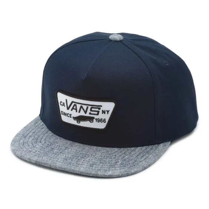 Hats and Beanies Men Vans Full Patch Snapback Hat Dress BluesNavy Hats and Beanies Men Vans Full Patch Snapback Hat Dress BluesNavy