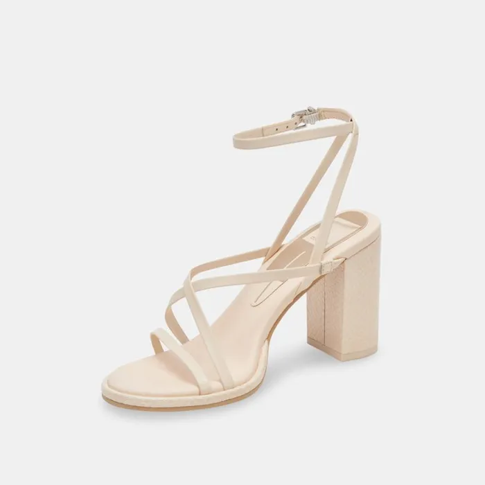 Heels Women Dolce Vita Barly Heels Bone Leather
