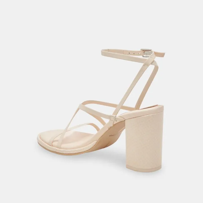 Heels Women Dolce Vita Barly Heels Bone Leather