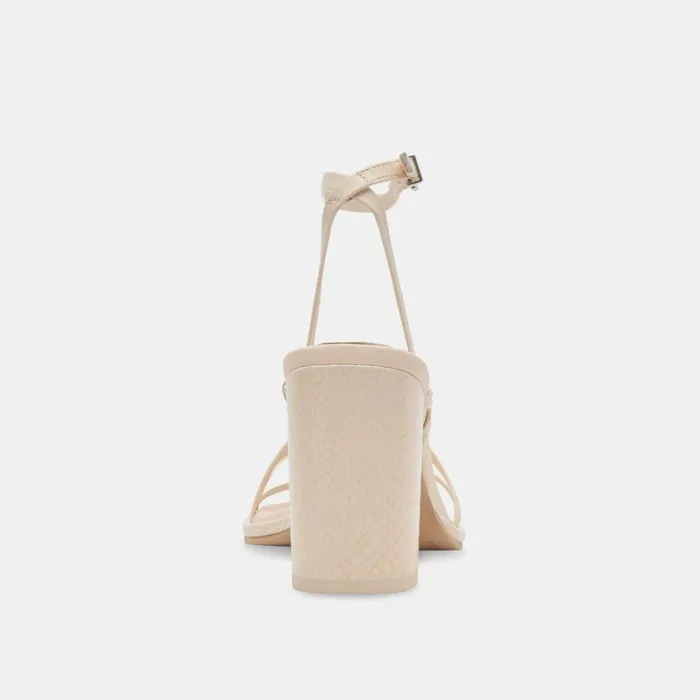 Heels Women Dolce Vita Barly Heels Bone Leather