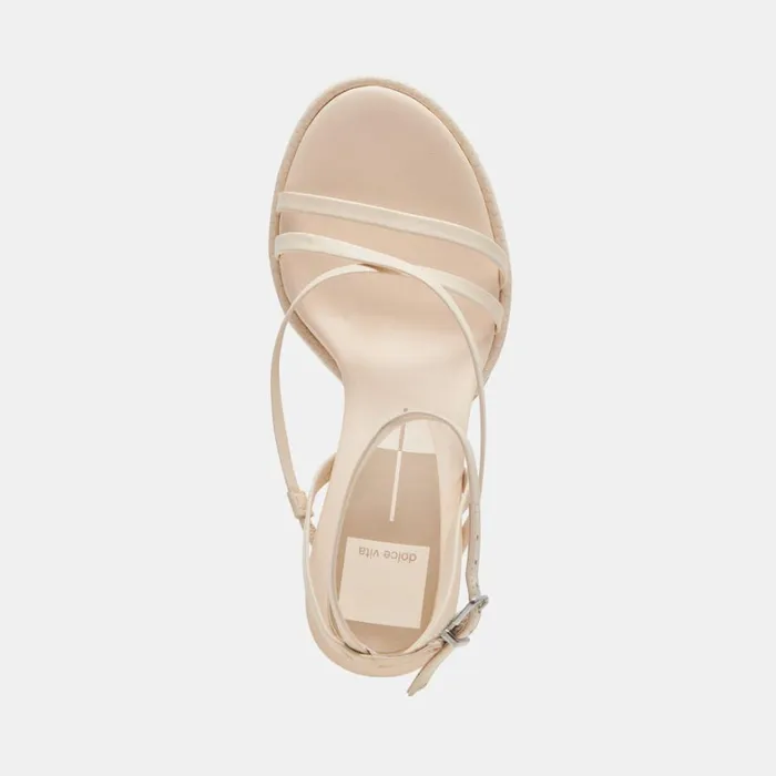Heels Women Dolce Vita Barly Heels Bone Leather