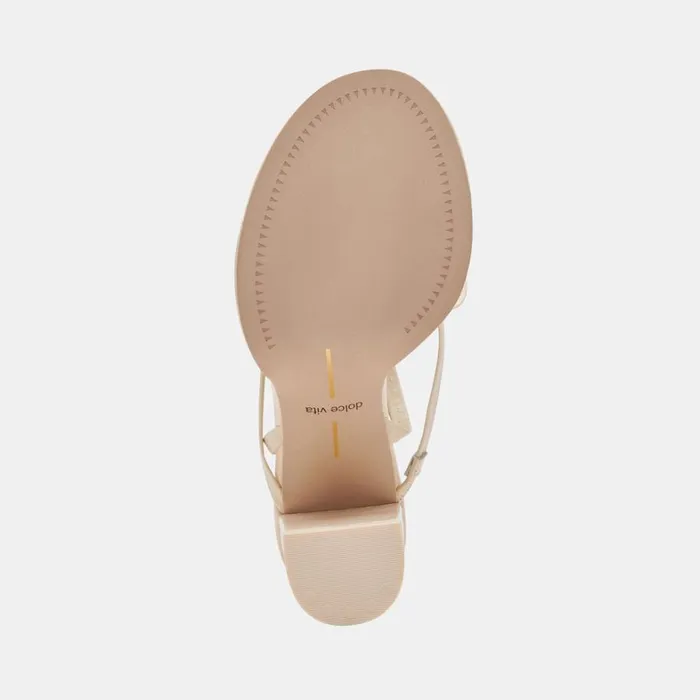 Heels Women Dolce Vita Barly Heels Bone Leather