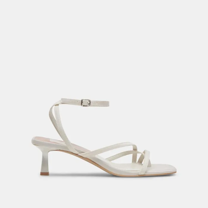 Heels Women Dolce Vita Betsi Heels Off White Satin