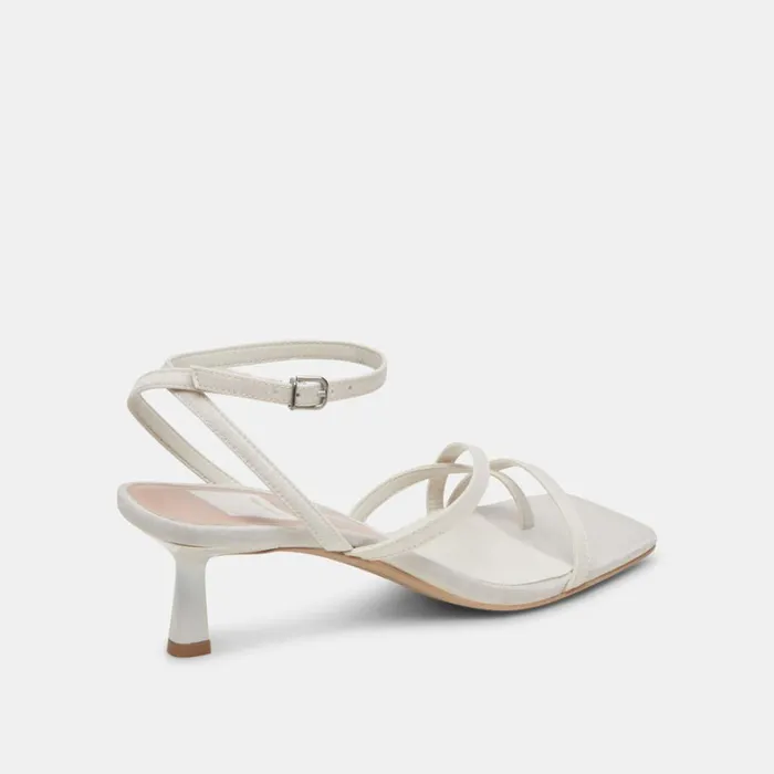 Heels Women Dolce Vita Betsi Heels Off White Satin