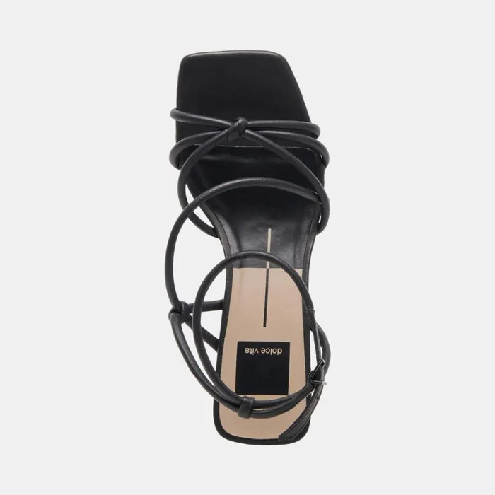 Heels Women Dolce Vita Bev Heels Black Leather