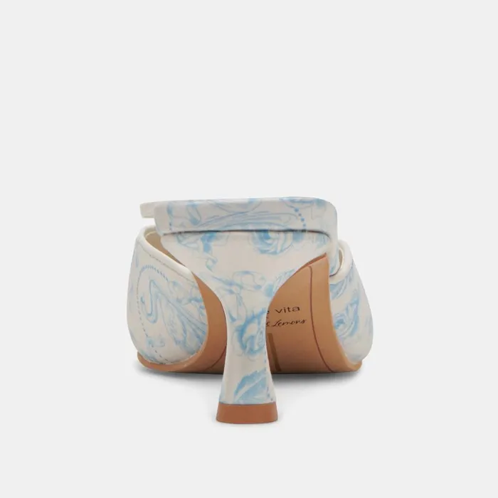 Heels Women Dolce Vita Camile Heels Blue Floral Fabric