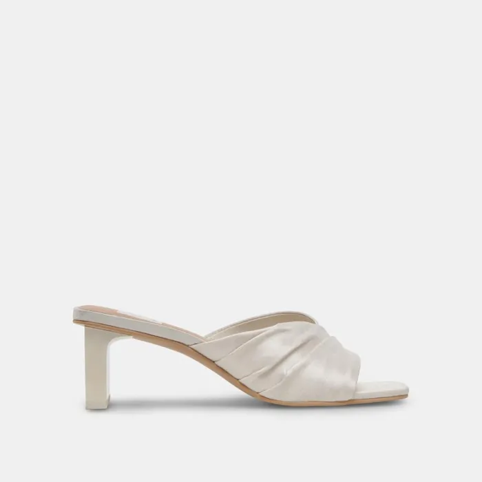 Heels Women Dolce Vita Carlan Heels Off White Silk