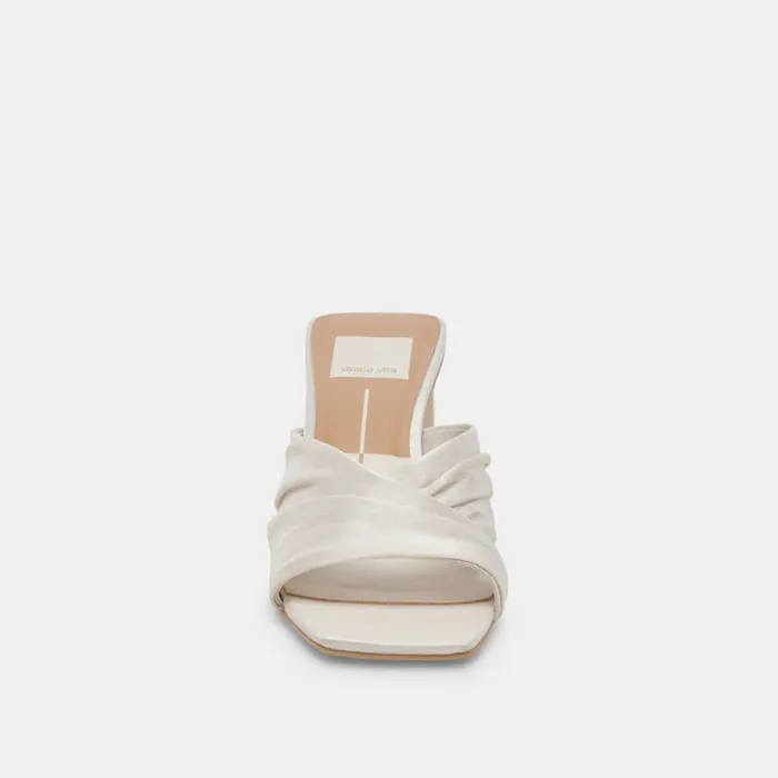 Heels Women Dolce Vita Carlan Heels Off White Silk