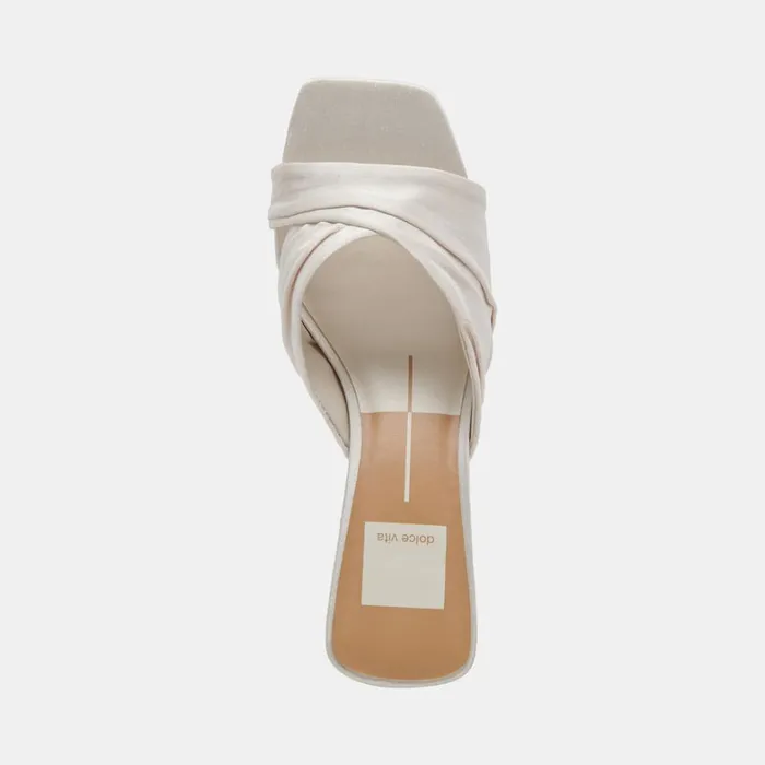 Heels Women Dolce Vita Carlan Heels Off White Silk
