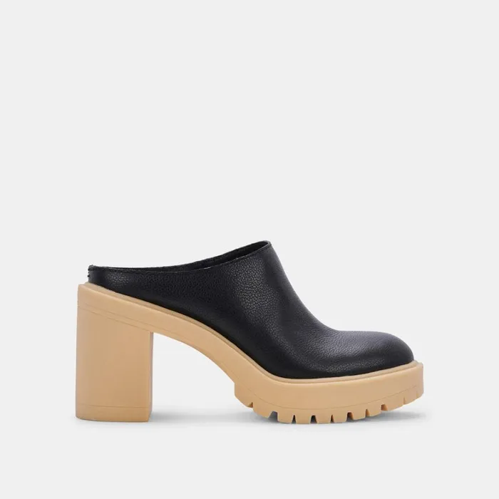 Heels Women Dolce Vita Carry Heels Black Leather