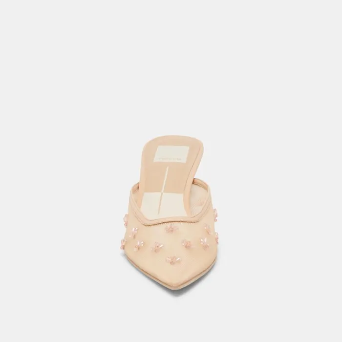 Heels Women Dolce Vita Clara Heels French Vanilla Mesh