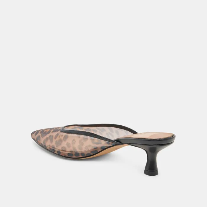 Heels Women Dolce Vita Cleo Heels Dk Leopard Mesh