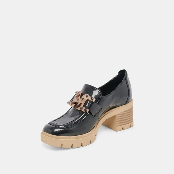 Heels Women Dolce Vita Harold Heels Midnight Patent Leather