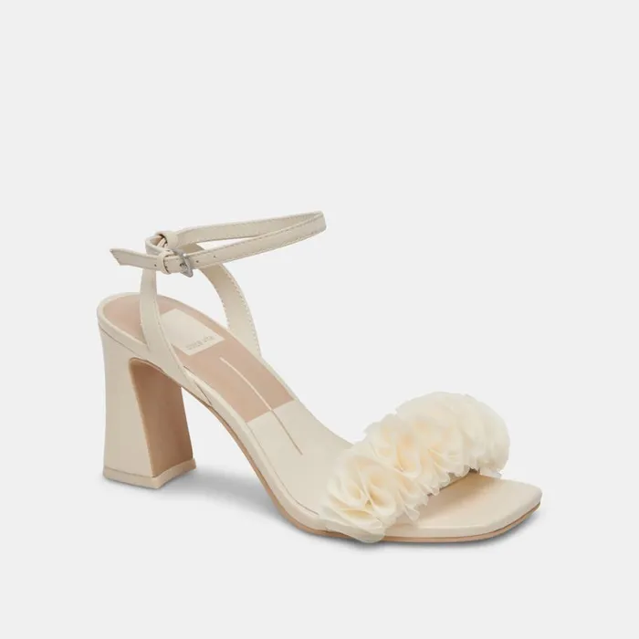 Heels Women Dolce Vita Iesha Heels Ivory Leather
