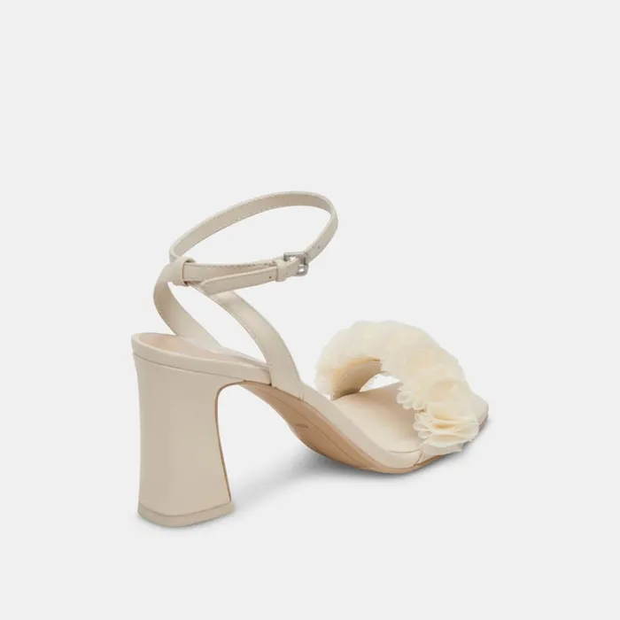 Heels Women Dolce Vita Iesha Heels Ivory Leather