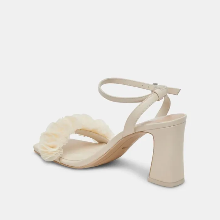 Heels Women Dolce Vita Iesha Heels Ivory Leather