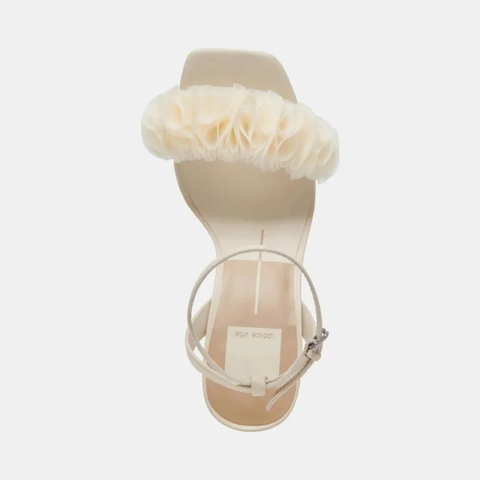 Heels Women Dolce Vita Iesha Heels Ivory Leather