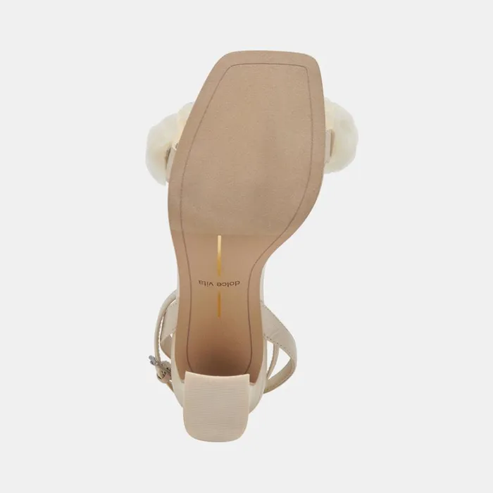 Heels Women Dolce Vita Iesha Heels Ivory Leather
