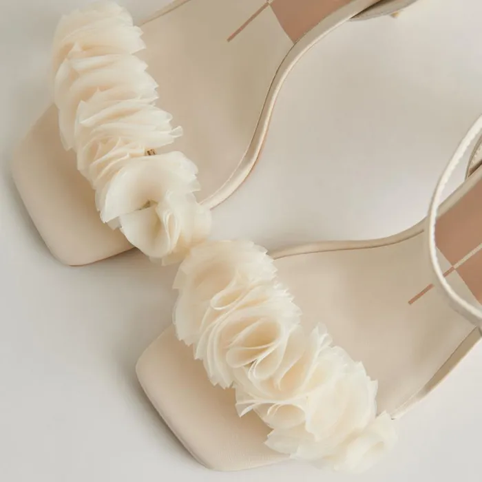 Heels Women Dolce Vita Iesha Heels Ivory Leather