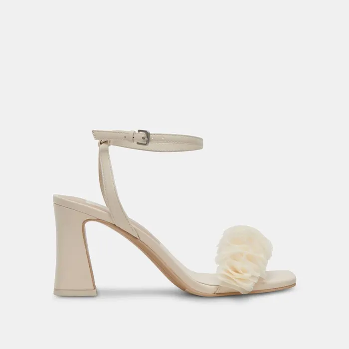 Heels Women Dolce Vita Iesha Heels Ivory Leather